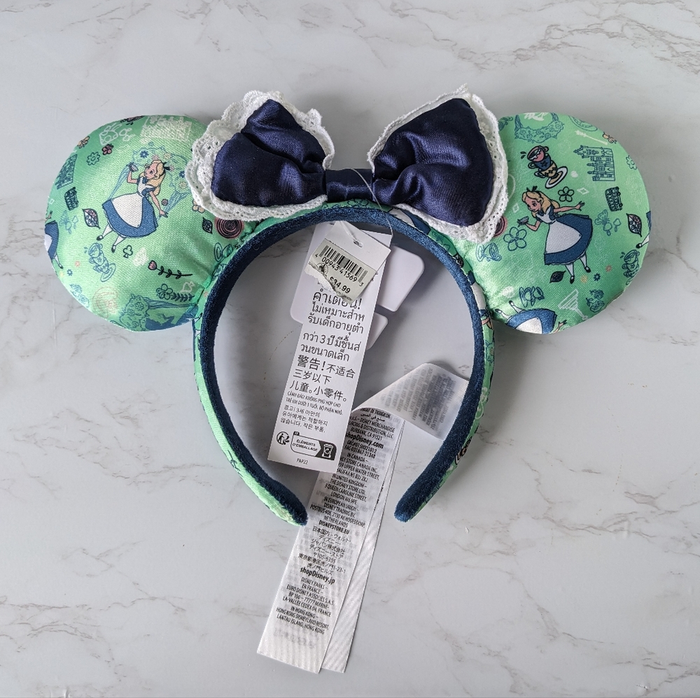 Alice In Wonderland Disney Ear Headband